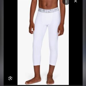 Under Armour HeatGear Armour Boys' ¾ Leggings
